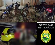 Com a Operação Metrópolis, 5º Comando Regional apreende mais de 360 quilos de maconha e recupera moto furtada