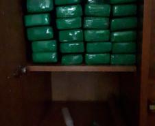 Mais de 124 quilos de drogas são apreendidos pela PM em Francisco Beltrão (PR)