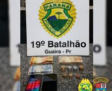 No Oeste do estado, PM apreende carga de cigarros contrabandeados avaliada em mais de 2,5 milhões
