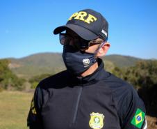 BPRv promove treinamento em caminhonete 4x4 para policiais militares e agentes de trânsito em Quatro Barras, na RMC