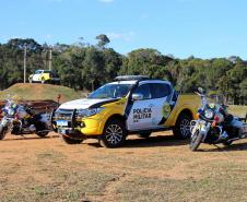 BPRv promove treinamento em caminhonete 4x4 para policiais militares e agentes de trânsito em Quatro Barras, na RMC
