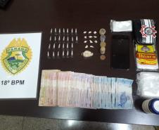 PM prende 11 pessoas e apreende arma de fogo e drogas no Norte do estado
