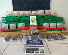 Polícias do Paraná apreendem 70 toneladas a mais de drogas no primeiro semestre