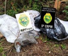 Balanço de cinco dias da Operação Metrópolis aponta apreensão de mais de 3 toneladas de drogas e de 18 armas de fogo no Oeste do estado