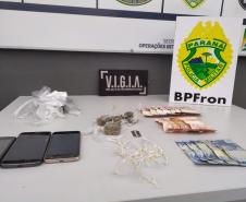 No Oeste paranaense, BPFron apreende oito quilos de maconha e crack durante as atividades das operações Hórus e Metrópolis