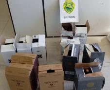 Durante ações da Operação Hórus, BPFron apreende vinho, drogas e pistola