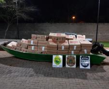 Operação Hórus: Forças policiais apreendem cerca de R$ 250 mil em cigarros paraguaios na cidade de Guaíra (PR)