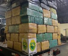 BPFron apreende 4,9 toneladas de maconha em duas abordagens no Oeste do estado