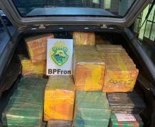 BPFron apreende 4,9 toneladas de maconha em duas abordagens no Oeste do estado