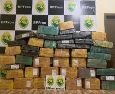 BPFron apreende 4,9 toneladas de maconha em duas abordagens no Oeste do estado