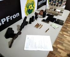 Durante a operação Hórus, BPFron apreende três armas de fogo e mais de 220 quilos de maconha e haxixe