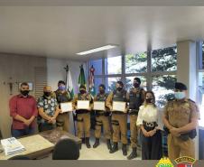 Policiais militares são homenageados na Câmara Municipal de Toledo (PR) 