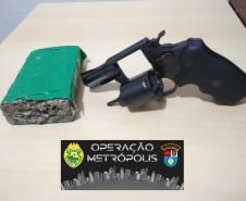 No Sudoeste do PR, batalhão da PM fez 11 prisões e apreendeu 22 quilos de maconha pela Operação Metrópolis