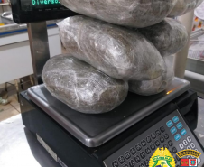 No Noroeste do estado, BPRv apreende mais de 200 quilos de maconha em situações distintas