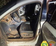 Policiais rodoviários apreendem carro preparado para o transporte de drogas no Noroeste do estado
