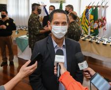 Estado recebe 100 fuzis do Exército para reforçar segurança pública