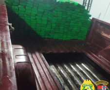 No Noroeste do estado, BPRv apreende mais de 200 quilos de maconha em situações distintas