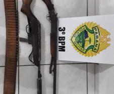 PM encaminha 12 pessoas e recupera motocicleta furtada e apreende três armas de fogo no Sudoeste do estado