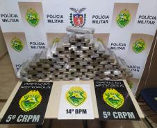 Com a Operação Metrópolis, PM prende 108 pessoas e apreende mais de 400 quilos de maconha