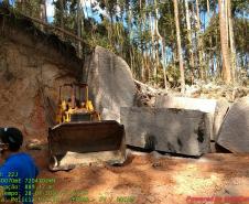 Desmate e exploração mineral em Bocaiúva do Sul (PR) são constatados durante ação da Polícia Ambiental 