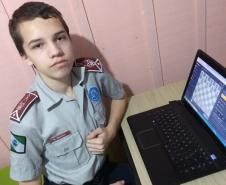 Torneio de Xadrez online do 3º CRPM em comemoração aos 166 anos da PM alcança todo o estado com mais de 100 competidores