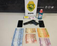 BOPE prende dois homens e apreende duas armas de fogo e um simulacro em Curitiba e na RMC