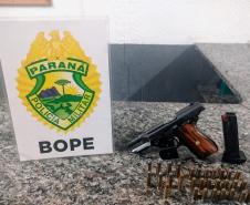 BOPE prende dois homens e apreende duas armas de fogo e um simulacro em Curitiba e na RMC
