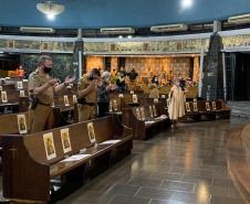 Missa de Ação de Graças pelos 166 anos da PM retoma tradição da Corporação com cerimônia no Santuário Nossa Senhora do Perpétuo Socorro