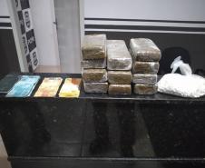 Denúncia ajuda a PM a abordar homem que tinha 11 quilos de maconha em Itaperuçu, na RMC