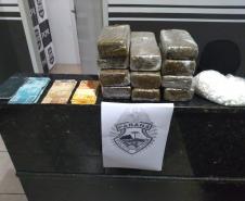 Denúncia ajuda a PM a abordar homem que tinha 11 quilos de maconha em Itaperuçu, na RMC