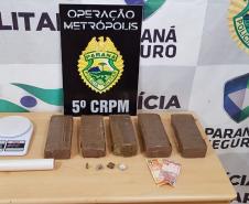 Com a Operação Metrópolis, PM prende 108 pessoas e apreende mais de 400 quilos de maconha