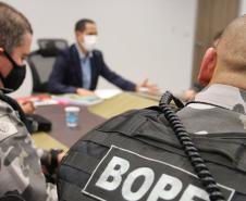 Sesp intermedia assinatura de termo técnico de cooperação mútua entre BOPE e Prefeitura de Piraquara