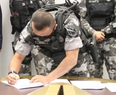 Sesp intermedia assinatura de termo técnico de cooperação mútua entre BOPE e Prefeitura de Piraquara