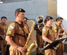 Visita 23ºBatalhão e Banda de Música ao Hospital Vitória