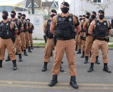 PM inicia operação Saturação com mais de 200 policiais militares na CIC, em Curitiba