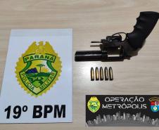 Batalhão da PM apreende contrabando, relógios e armas de fogo pela Operação Metrópólis
