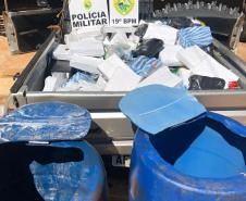 Batalhão da PM apreende contrabando, relógios e armas de fogo pela Operação Metrópólis