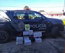 Após denúncias, Policiais da Fronteira apreendem 66 garrafas de vinhos contrabandeados em Barracão (PR)