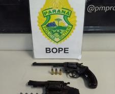 Durante o final de semana, BOPE apreende 447 porções de drogas e quatro armas de fogo