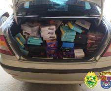 Produtos contrabandeados e 170 quilos de maconha são apreendidos pela PM no Noroeste do estado