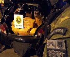 BPFron apreende 268 quilos de maconha durante ação da Operação Hórus no Oeste do estado