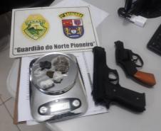 No Norte Pioneiro, PM apreende armas e simulacros durante o fim de semana