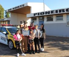 Veterano da PM é homenageado no Dia do Soldado em Jacarezinho, no Norte Pioneiro