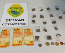 Durante a Operação Saturação, BPTran encaminha homem por tráfico de drogas no centro de Curitiba