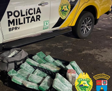 BPRv apreende mais de 120 quilos de maconha em situações distintas no Noroeste do estado