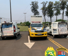 Em situações distintas, BPRv apreende anabolizantes e mais de 18 mil maços de cigarros contrabandeados