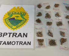 Durante a Operação Saturação, BPTran encaminha homem por tráfico de drogas no centro de Curitiba