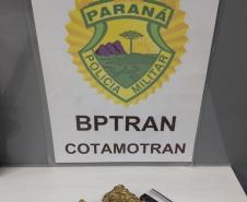 BPTran encaminha trio e apreende porções de maconha no Cajuru, em Curitiba