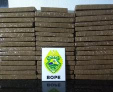 Equipes do BOPE apreendem quase 40 quilos de maconha e três armas de fogo na Capital e Interior do estado