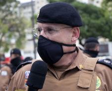 Mais de 300 policiais militares estão nas ruas da região Central da Capital pela Operação Saturação